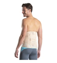 Vizor - Lumbosakral Korse Çelik Balenli (32 cm) CODE 320-K (Siyah)