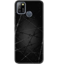 Infınıx Smart 5 Kılıf Silikon Desen Özel Seri Dikenli Tel 1779