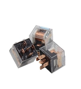 Şeffaf Role 30/40 Amper 12 Volt Led Göstergeli 3 Adet