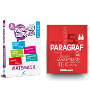 PRUVA AKADEMİ YAYINLARI 5.SINIF+MATEMATİK SORULAR KONUŞUYOR+PARAGRAF SORU BANKASI