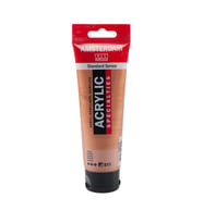 Talens Amsterdam Akrilik Boya 120 ml. 811 Bronze (Metalik) 