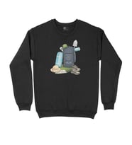 Kamp Malzemeleri Siyah Sweatshirt