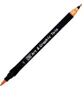 Zig Art & Graphic Twin Marker Çizim Kalemi 434 Peach 
