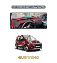 FIAT FIORINO 2007+ TAM KAPALITORPİDO KORUMA HALISI GRİ KENAR