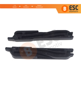 Renault Clio MK2 1998-2016 İçin 2 Parça Sunroof Kızak Cam Kaldırma Ayak Tamir Seti 105 mm Deliksiz