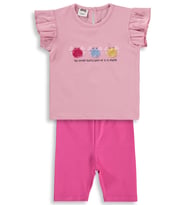 Civil Baby Renkli Nakışlar 6-18 Ay Takım - Mavi