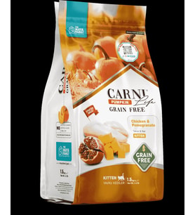 PETLOVEBUTİK PUMPKIN TAHILSIZ TAVUK & NAR 1.5KG KITTEN YAVRU KEDİ MAMASI