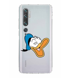Xiaomi  Mi Note 10 Pro  Kamera Korumalı Kapak Donald Duck Tasarımlı Şeffaf  Kılıf