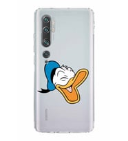 Xiaomi  Mi Note 10 Pro  Kamera Korumalı Kapak Donald Duck Tasarımlı Şeffaf  Kılıf