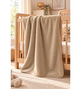 Wellsoft Bebek Çocuk Battaniyesi 100x150cm Çift Taraflı Kundak Puset Örtüsü