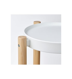 Çiçeklik, Bambu-Beyaz, 36 cm