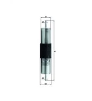 MAHLE KL78 Yakit Filtresi 13321405092