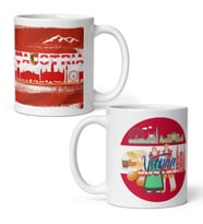 Avusturya Kupa Bardak 2 Adet Seyahat Hatıra Austria Mug (Karışık)