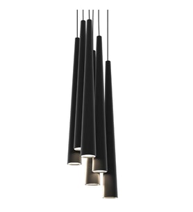 Tubelight Led Sarkıt Lamba Konik (Siyah)