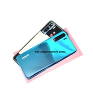 Tkgz Oppo A91 kasa Arka Pil Batarya Kapağı MAVİ
