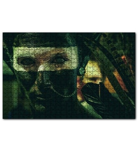 Cakapuzzle Yerel Makyajıyla Bir Genç Yerli  Puzzle Yapboz MDF (Ahşap) (120 Parça)