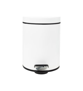 Modern 3 Litre Paslanmaz Çelikli Pedallı Mutfak Çöp Kovası