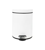 Modern 3 Litre Paslanmaz Çelikli Pedallı Mutfak Çöp Kovası