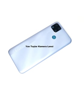 Tkgz Oppo Realme C25 Kasa Arka Pil Batarya Kapağı MAVİ