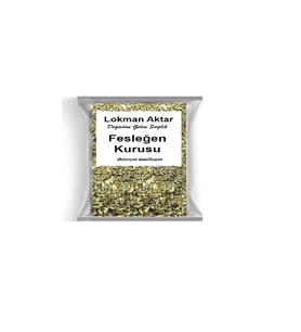 Fesleğen Kurusu 250 gr, Lokman Aktar