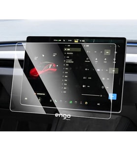 Tesla Model Y 15 İnç İle Uyumlu Mat Ekran Koruyucu Multimedya Şeffaf