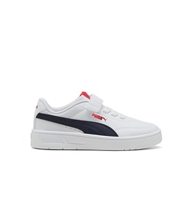 Puma Court Classic Clean Ac+ Ps Çocuk Günlük Ayakkabı 40375110 Beyaz