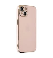 Apple İphone 14 Kılıf Volet Silikon - Pembe
