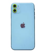 Newface Apple iPhone 11 Neon Fosforlu Kamera Lens - Yeşil