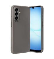 Coverzone Samsung Galaxy A57 5G ile uyumlu K?l?f Deri G�r�n�ml� Thermax Silikon k?l?f Kamera Korumal? Kompakt Tasar?m Galaxy A57 5G i�in Deri G�r�n�m Kapak Gri