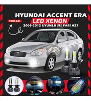 Hyundai Accent Era 2006-2012 Sis Farı Uyumlu Şimşek Etkili Led Xenon Pro Series H27
