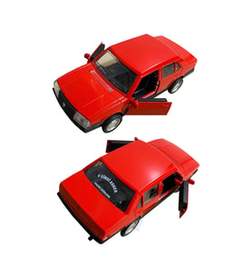 1/32 Ölçek Tofaş Şahin Metal Araba Sesli Işıklı 13 CM KIRMIZI