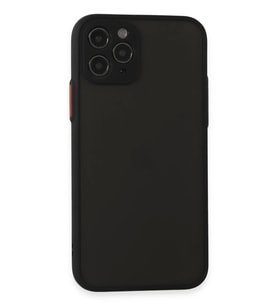 iPhone 11 Pro Kılıf Montreal Silikon Kapak - Siyah