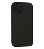 iPhone 11 Pro Kılıf Montreal Silikon Kapak - Siyah