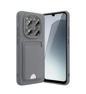Xiaomi Redmi Note 15 Pro 4g Kelvin Kartvizitli Silikon - Gri