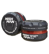 NISHMAN 09 Saç Şekillendirici Ultra Sert Parlak Wax 100 ML