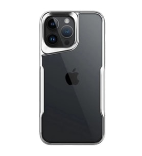 Apple İphone 14 Pro Max Kılıf Boyi Silikon Kapak - Gümüş