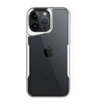 Apple İphone 14 Pro Max Kılıf Boyi Silikon Kapak - Gümüş
