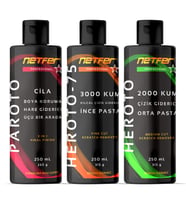 Netfer 3'lü İnce Orta Pasta Cila Set - 3x250 mL