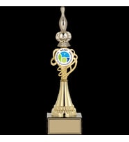ODAK KUPA - Figürlü Kupalar - Bowling / Labut Figürlü Kupalar FG-034 A - 35 cm