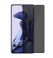 Microsonic Xiaomi Mi 11T Privacy 5D Gizlilik Filtreli Cam Ekran Koruyucu Siyah