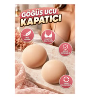 Kendinden Yapışkanlı Silikon Göğüs Ucu Kapatıcı – İnce ve Dikişsiz Tasarım