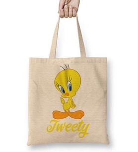 Tweety Bez Çanta Uzun Saplı