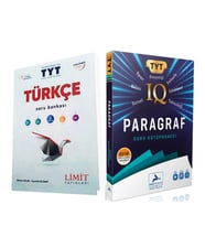 Limit TYT Türkçe ve Paraf Yayınları Paragraf Soru Kütüphanesi Seti 2 Kitap