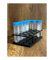 50ml Falkon Minimal Deney Tüpü Standı (5*3) (Tüpler görsel amaçlıdır)