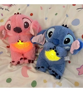 Nefes alan peluş uyku arkadaşı STİTCH (Pembe)