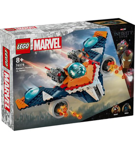Lego Marvel Rocket'in Warbird Aracı Ronan’a Karşı 76278 (Çok Renkli)