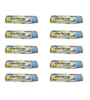 Canhome Mavi Büyük Boy Battal 65x80 Cm. 30 Litre Çöp Torbası Poşeti - 10 Adetlik 10 Rulo