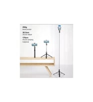 Bluetooth Kumandalı, 170 cm Selfie Çubuğu ve Tripod Telefon Tutacağı
