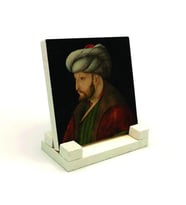 Fatih Sultan MehmetBaskılı Doğaltaş Masaüstlük