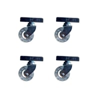 Furç Uzun-Sunta Bilyalı Teker - 20x50 - Şeffaf - 18MM HKS189 - 4 Adet